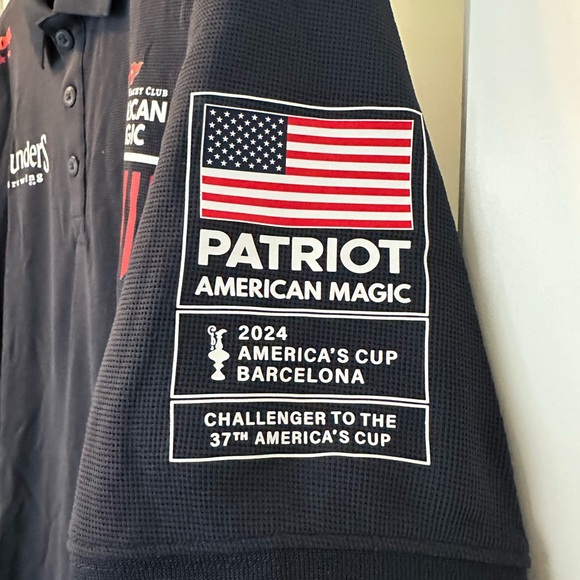 NWOT Helly Hansen New York Yacht Club American Magic Polo - Picture 4 of 7